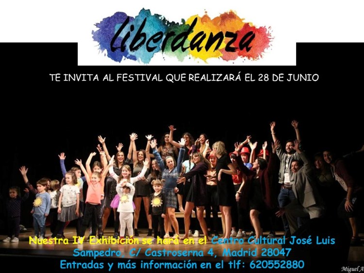 Cartel IV Exhibición Liberdanza 2