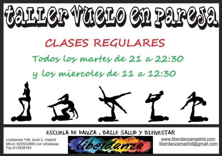 Clases regulares Vuelo en Pareja